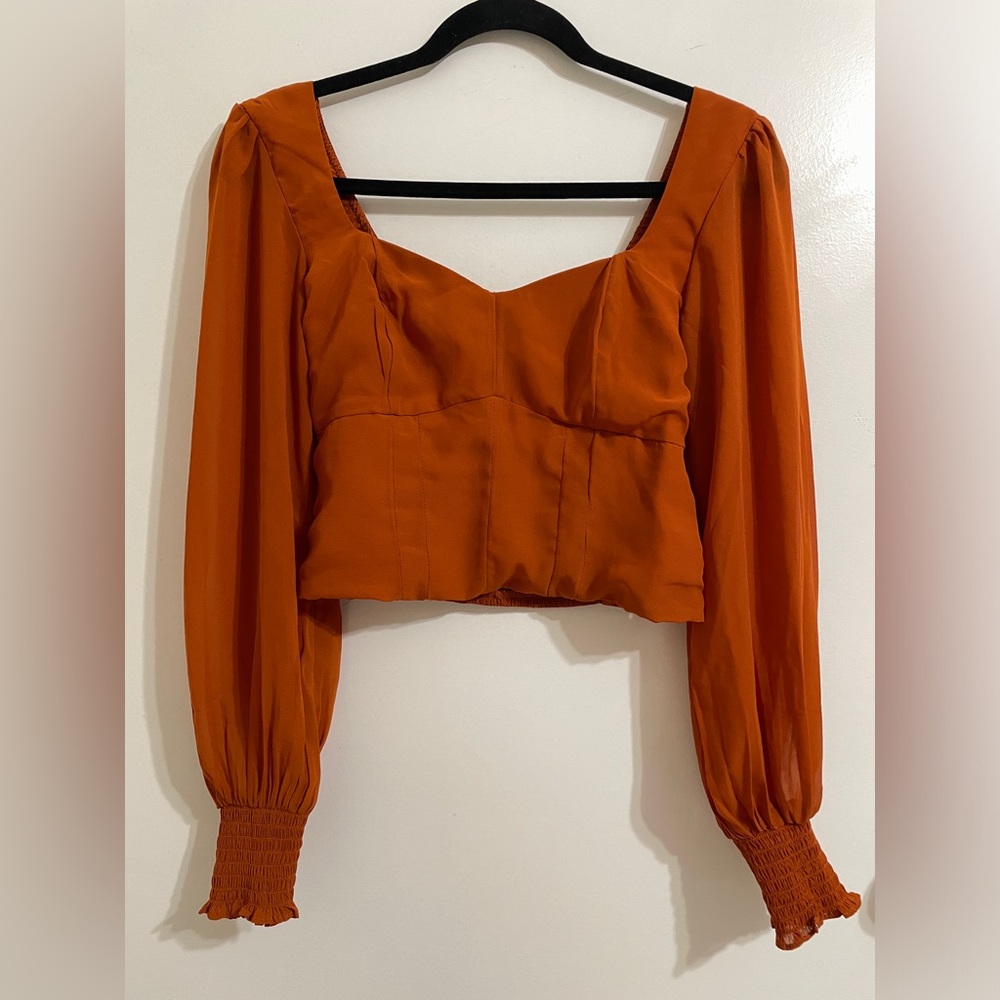 Abercrombie and Fitch Sweetheart Neck Top